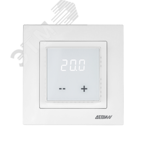 Терморегулятор для теплого пола ДЕВИ Room, с датчиком пола, 16А