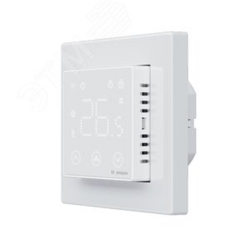 Терморегулятор с комбинацией датчиков Ридан Clever с Wi-Fi белый 16А