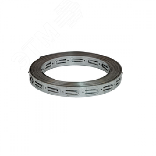 Лента монтажная стальная оцинкованная DEVIfast для саморегулируемого кабеля оцинкованная рулон 20м