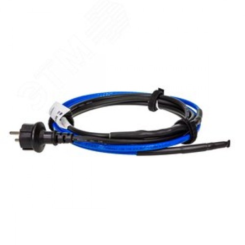 Кабель саморегулирующийся нагревательный Pipeheat-15 8 м 120 Вт с вилкой