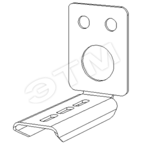 Профиль торцевой белый