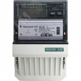 Счетчик электроэнергии Меркурий 230 ART-00 PQRSIDN трехфазный многотарифный, 57,5, класс точности 0.5S/1 .0, Щ, ЖКИ, IrDA, CAN/RS485, 2 Тарифа МСК