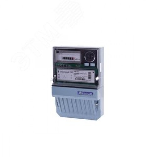 Счетчик электроэнергии Меркурий 230 АМ-02 трехфазный однотарифный, 10100, класс точности 1.0, Щ, ЭМОУ, импульсный выход