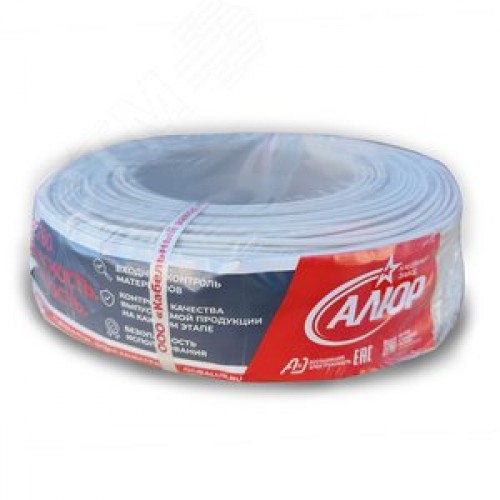 Провод силовой ПуГВнг (А)-LS 1х1 белый бухта многопроволочный