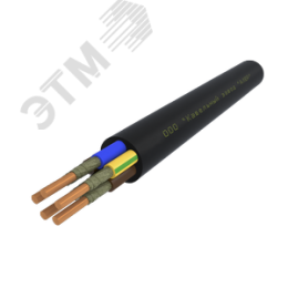 Кабель силовой ВВГнг(А)-FRLS 5х2.5 (N.PE)-0.66 однопроволочный барабан ТУ завода