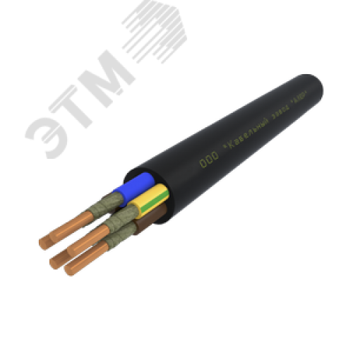 Кабель силовой ВВГнг(А)-FRLS 5х2.5 (N.PE)-0.66 однопроволочный барабан ТУ завода
