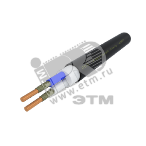 Кабель силовой ППГнг(А)-FRHF 2х1.5ок (N)-0.66 однопроволочный (барабан)