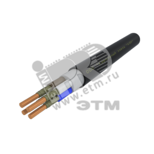Кабель силовой ППГнг(А)-FRHF 4х6ок(N)-0.66 однопроволочный (барабан)