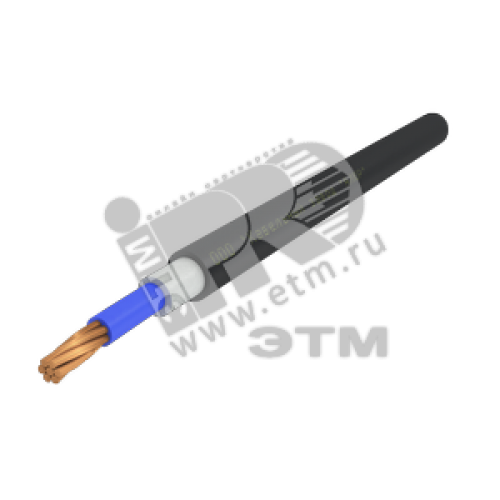 Кабель силовой ППГнг(А)-HF 1х240мк (N)-1 многопроволочный синий (барабан)