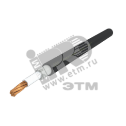 Кабель силовой ППГнг(А)-HF 1х35мк -0.66 многопроволочный белый (барабан)