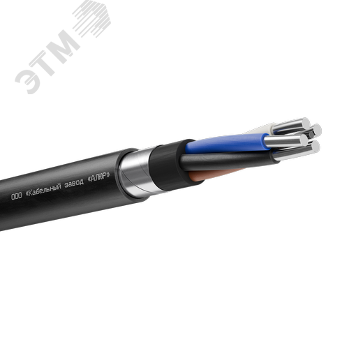 Кабель силовой АВБШв 4х25 (N)-0.66 однопроволочный барабан