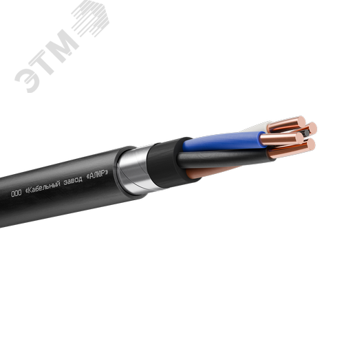 Кабель силовой ВБШвнг(А)-LS 4х6 (N)-0.66 однопроволочный барабан