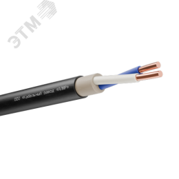 Кабель силовой ВВГнг(А)-LSLTx 2х2.5 (N)-0.660 однопроволочный (бухта)