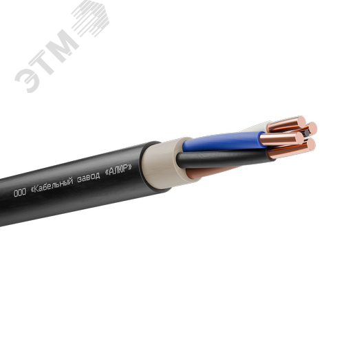 Кабель силовой ВВГнг(А)-LSLTx 4х2.5 (N)-0.660 однопроволочный (бухта)
