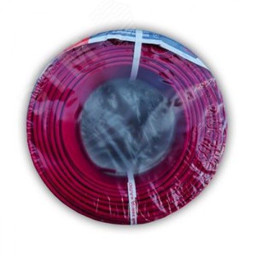 Провод силовой ПуГПнг(А)-HF 1х2.5 красный (бухта)