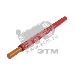 Провод силовой ПуВнг (А)-LS 1х1.5 красный бухта однопроволочный