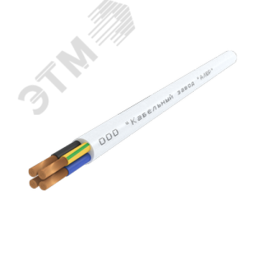Провод ПВС 3х10.0+1х10.0-380/660 (Б. бар)