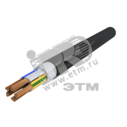 Кабель силовой ППГнг(А)-HF 5х70мс (N.PE)-1 многопроволочный черный (барабан)
