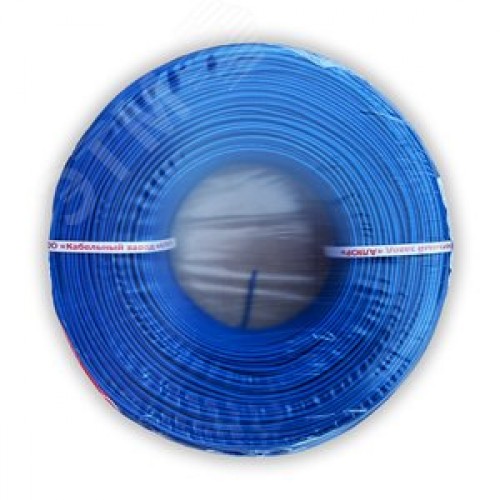 Провод силовой ПуГПнг(А)-HF 1х10 синий (бухта)