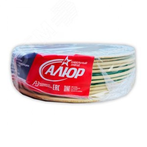 Провод силовой ПуГПнг(А)-HF 1х10 желто-зеленый (бухта)