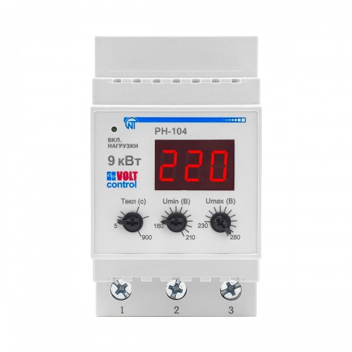Реле напряжения РН-104 40А DIN
