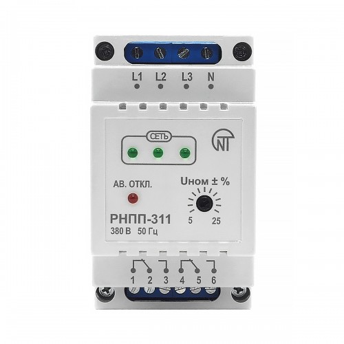 Реле напряжения трехфазное РНПП-311