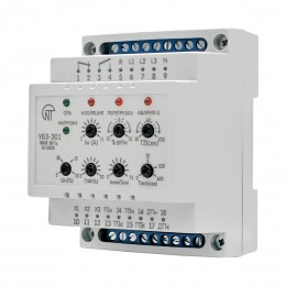 Реле тока УБЗ-301 10-100A для защиты двигателей