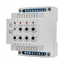 Реле тока УБЗ-301 5-50A для защиты двигателей