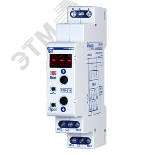 Реле времени одномодульное РЭВ-114