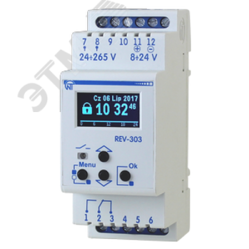 Таймер астрономический РЭВ-303, суточно-недельный