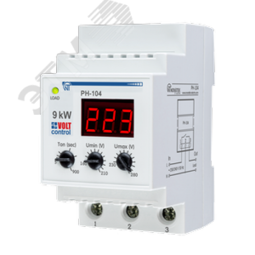 Реле напряжения РН-104 40А DIN