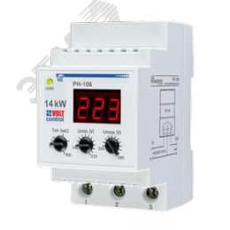 Реле напряжения РН-106 63А DIN