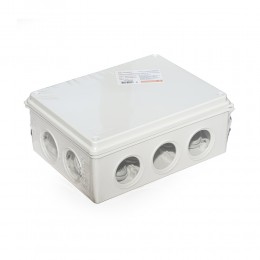 Коробка распаячная для о/п безгалогенная (HF) 200х150х75 (16шт/кор)