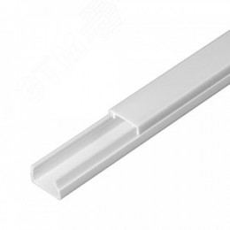 Кабель-канал белый 2-й замок в п/э 15х10 мм (234м/уп) Промрукав