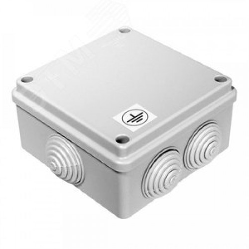 Коробка уравнивания потенциалов для открытой установки 100х100х50 (60шт/кор)