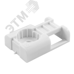 Площадка под стяжку для монтажного пистолета белая (100шт/1500шт уп/кор)