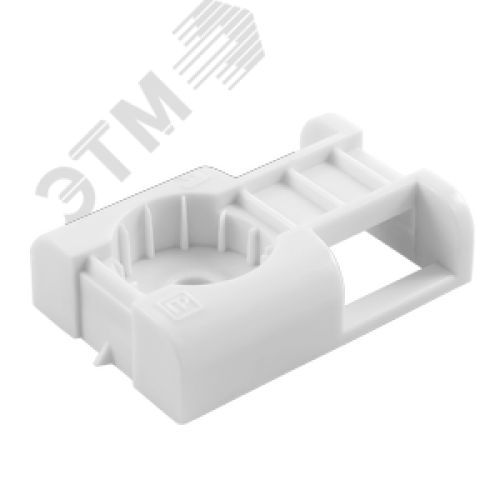 Площадка под стяжку для монтажного пистолета белая (100шт/1500шт уп/кор)