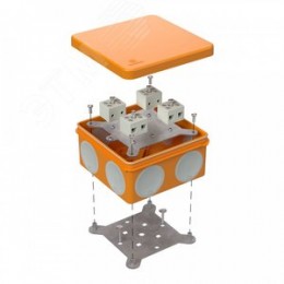 Коробка огнестойкая для о/п двухкомпонентная 60-0300-FR6.0-4 Е15-Е120 100х100х50