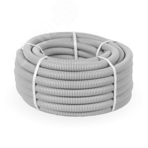 Труба гофрированная ПВХ легкая зонд д25
