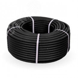 Труба гофрированная ПНД легкая безгалогенная (HF) стойкая к ультрафиолету зонд д16