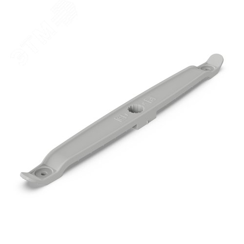 Держатель плоского кабеля двусторонний для прямого монтажа на 12 мест серый (20шт/260шт уп/кор)