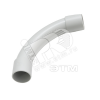 Уголок соединительный плавный 90 град. D25мм для т