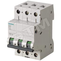 Выключатель автоматический трехполюсный 50А С 6кА