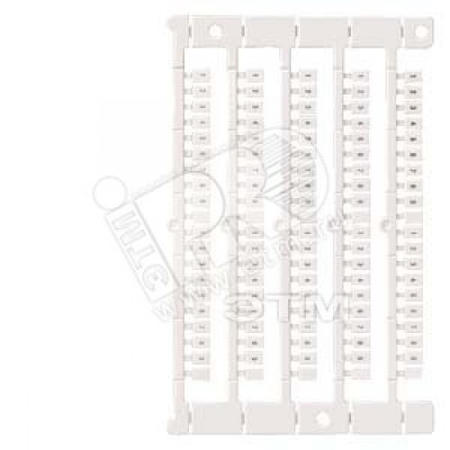 Маркировка 200 пластин 5х7мм шрифт 2мм горизонтальная цифры 401...800