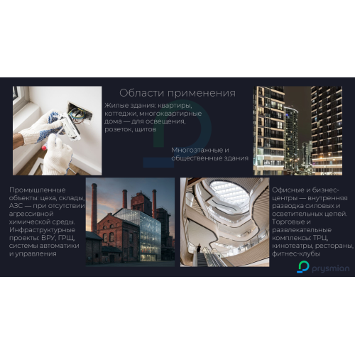 Провод силовой ПуГВнг(А)-LS 6син