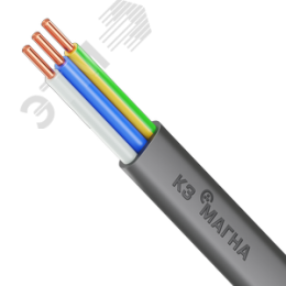 Кабель силовой ВВГ-П нг (А) LS 3х10-ок-06ТРТС однопроволочный