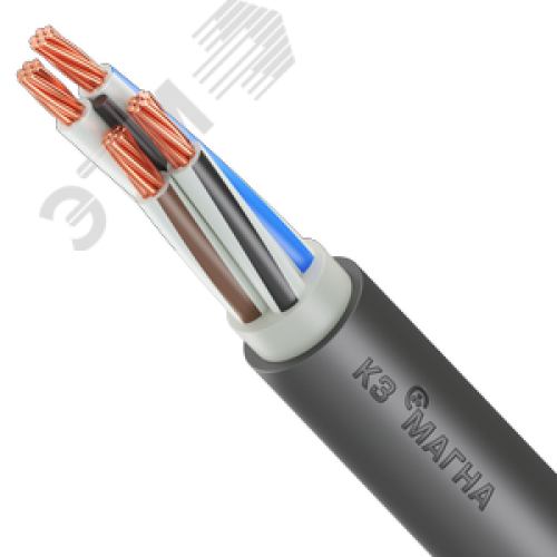 Кабель силовой ВВГ нг (А) LS 4х35-мк 06ТРТС многопроволочный