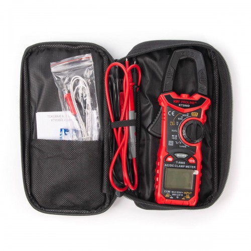 Клещи токовые цифровые КТ 206D серия PROLINE