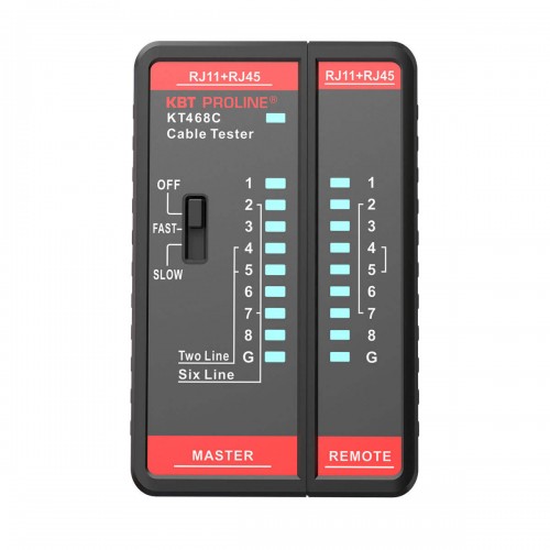 LAN-тестер кабельный KT 468С серия PROLINE