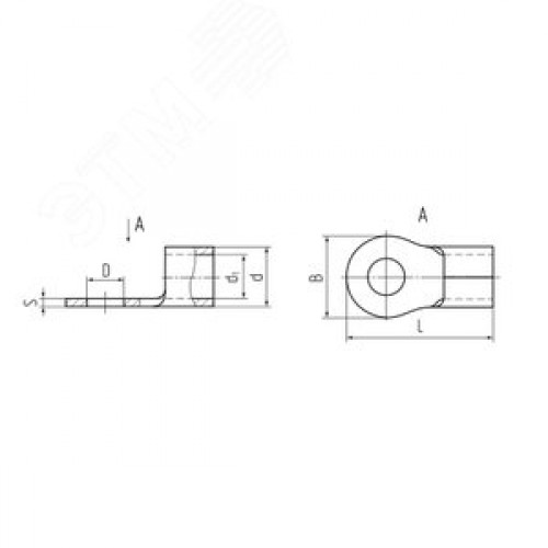 Наконечник кабельный ПМ 6-6